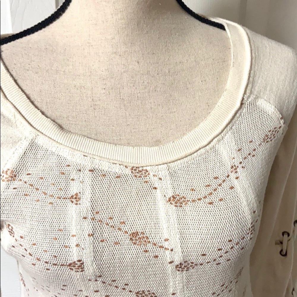 Free People New Romantics Heavy Metal Top - Picture 10 of 12